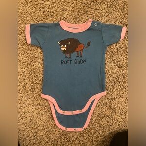 Buffalo babe onesie